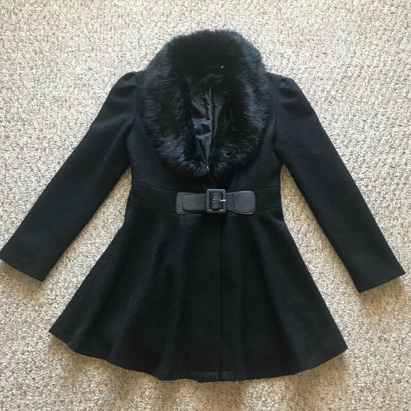 Pea Coat Jackets & Blazers - Women's Black Coat